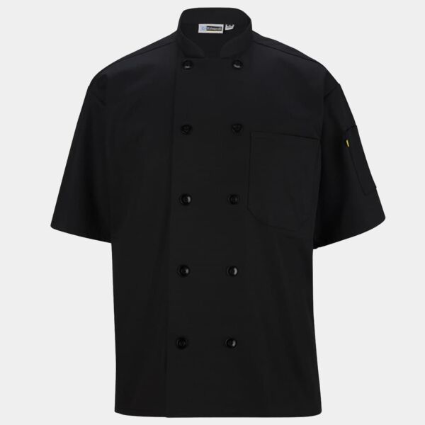 Short Sleeve Classic Chef Coat - 10 Buttons Thumbnail