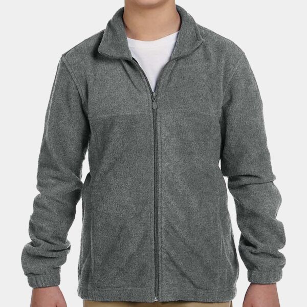 Youth 8 oz. Full-Zip Fleece Thumbnail